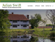 Tablet Screenshot of julianswift.com